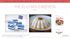 Desktop Screenshot of jellomoldmistress.com